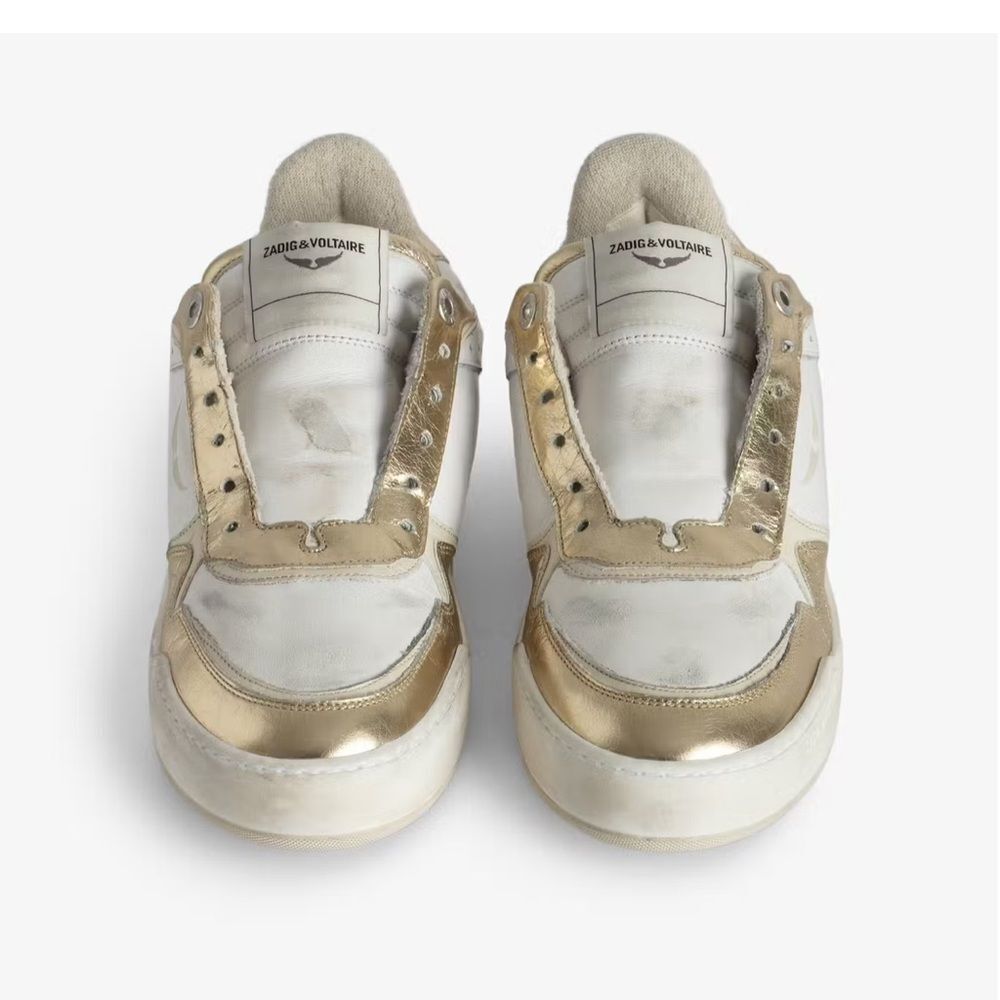 ZADIG & VOLTAIRE Low-Top Wings Sneakers New - Picture 4 of 11